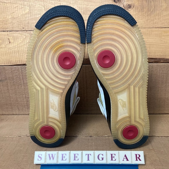 Jordan 5 Fusion 'Varsity Red - Black / White' Air Force 1 - Picture 9 of 16